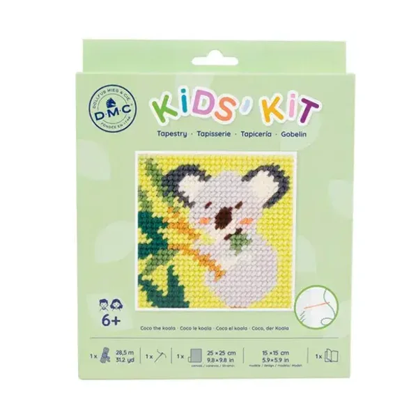 C09N247K Kids' Kit borduurpakket - Coco de Koala