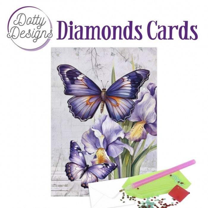DDDC1186 Diamond Cards - flutter flair 2