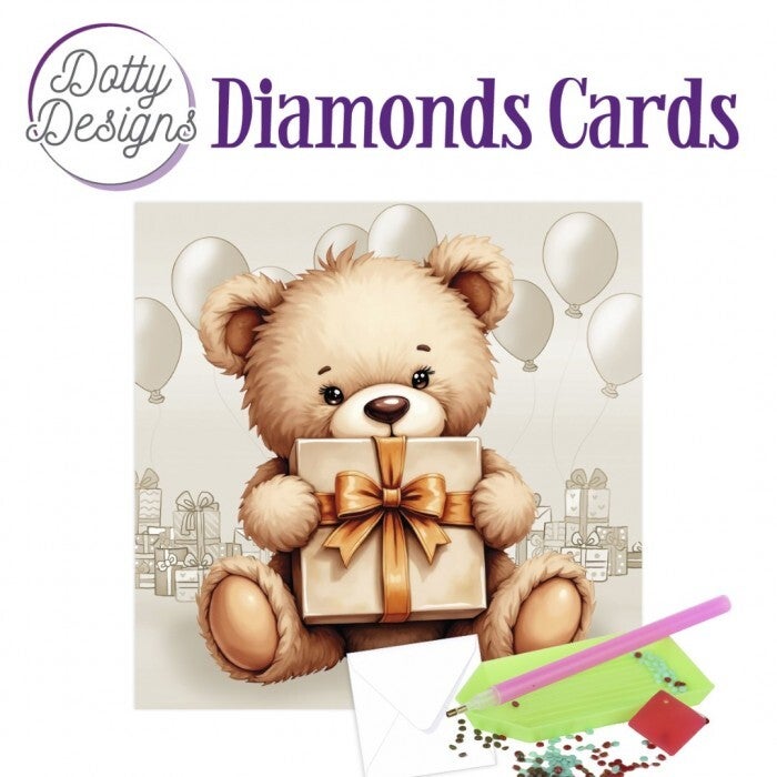 DDDC1187 Diamond Cards - Teddy 1