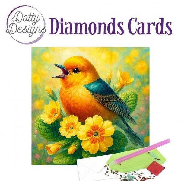 DDDC1219 Diamond Cards - golden spring melody