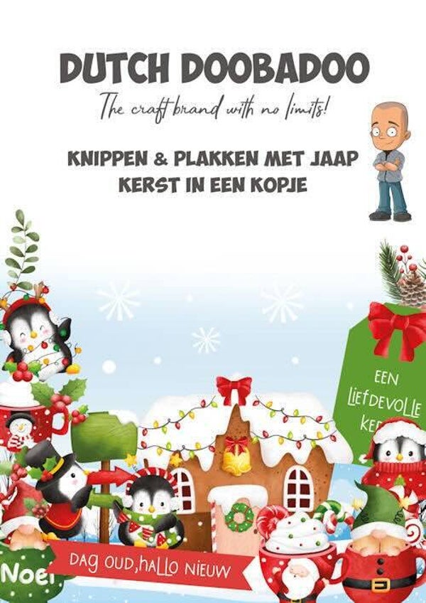 DDBD knippen & plakken met Jaap - kerst in een kopje