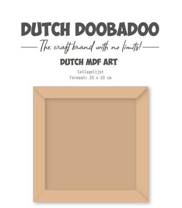 Dutch MDF art - collage frame