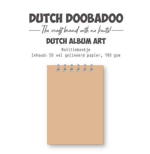 Dutch MDF art - journal notebook A6
