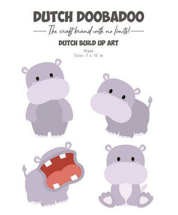 DDBD card art - build up hippo