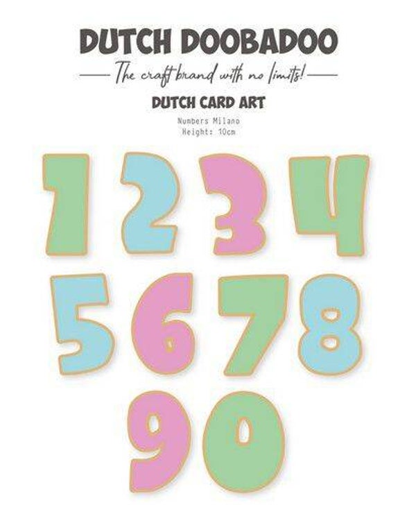 DDBD card art - cijfers Milano