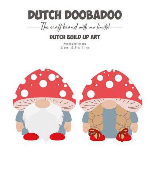 DDBD card art - build up mushroom gnome