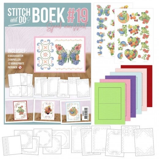 STDOBB019 stitch & do book nr.19 get well