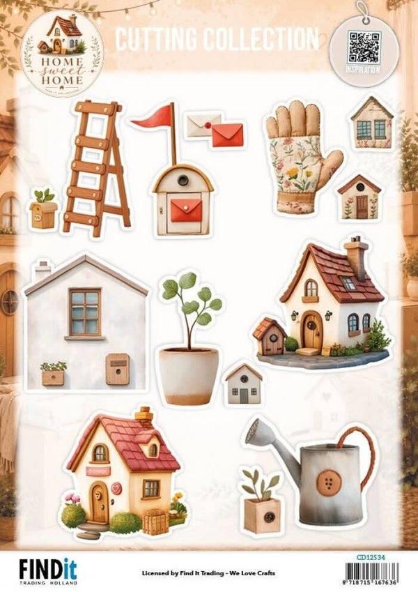 CD12534 Home sweet home - home in bloom