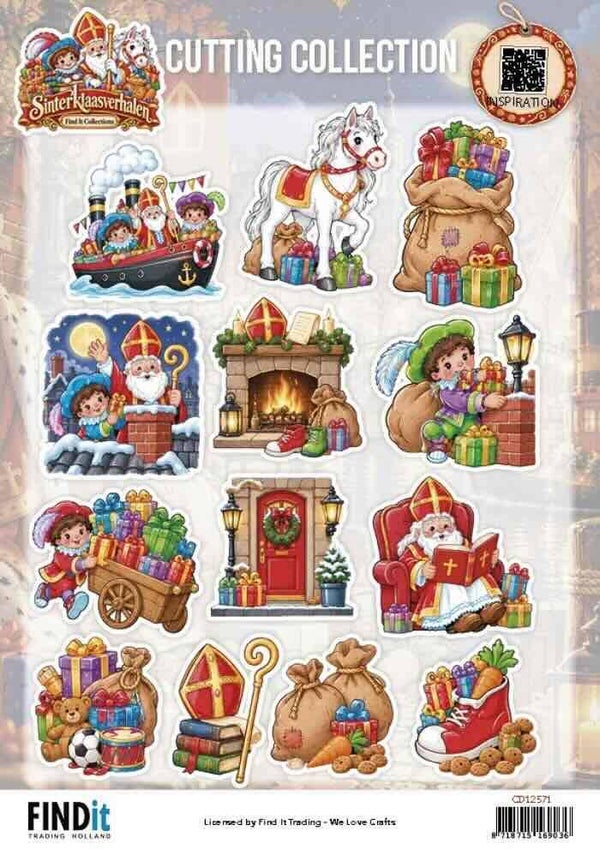 CD12571 sinterklaasverhalen - festive scenes