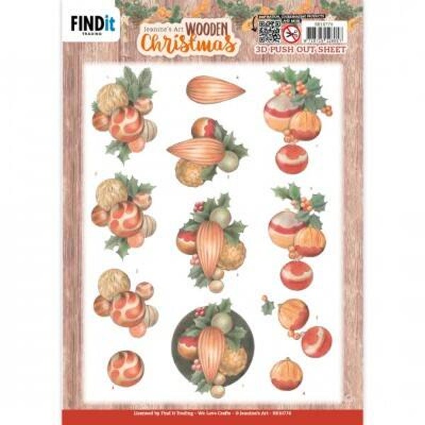 SB10776 orange baubles