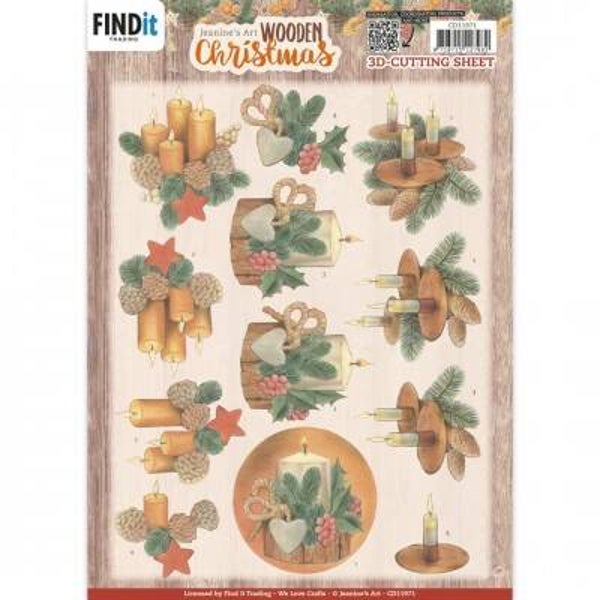 CD11971 orange candles