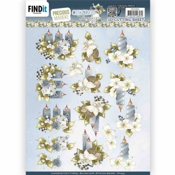 CD11954 blue candles