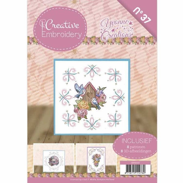 CB10037 creative embroidery - birds