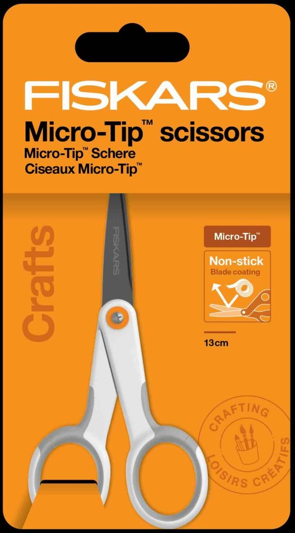 Fiskars micro-tip schaar 13cm