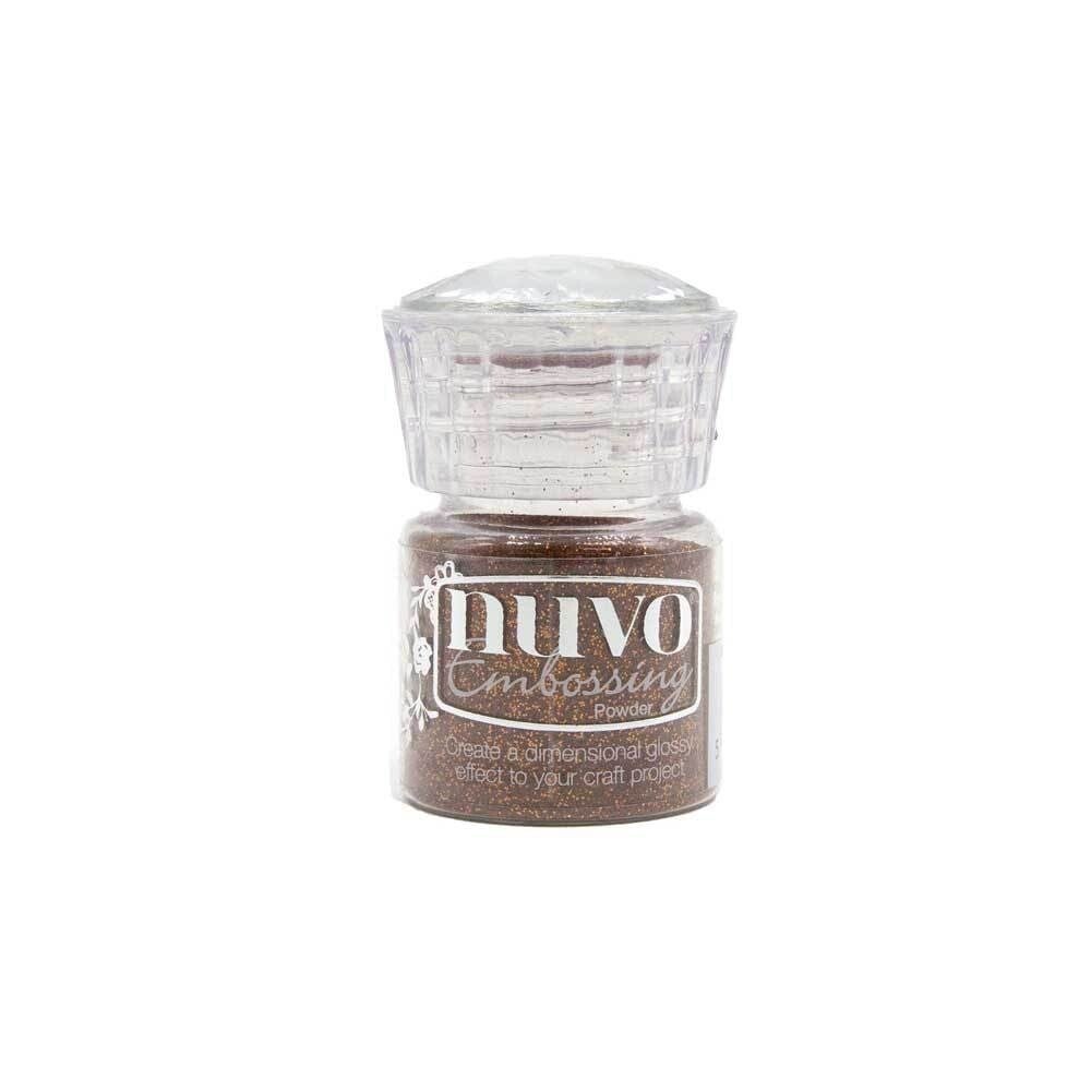 Nuvo glitter embossing powder - copper mine