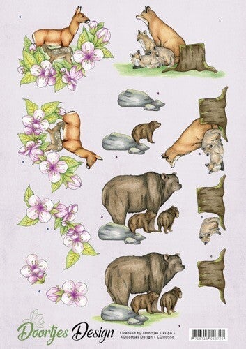 CD11056 forest animals