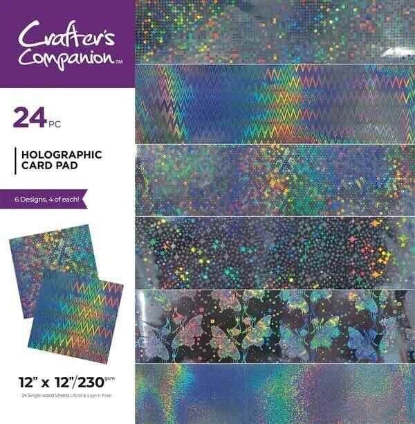 CC-PAD12-HOL paper pad 30,5 x 30,5 cm - holografic