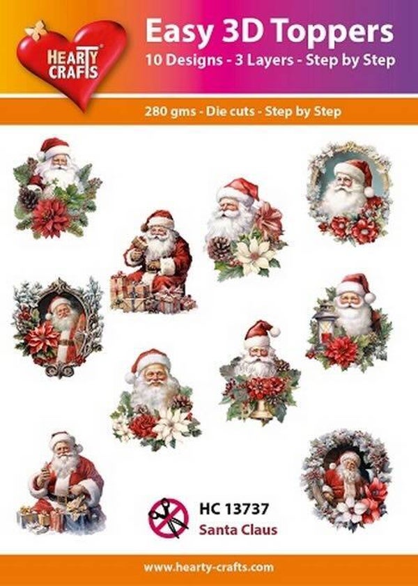 HC13737 easy 3D - Santa Claus