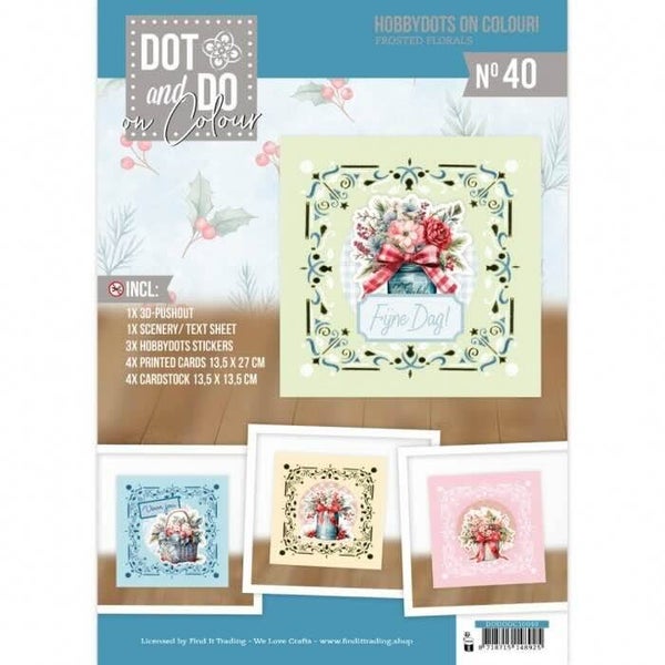 DODOOC10040 dot & do on colour set nr.40 frosted floral