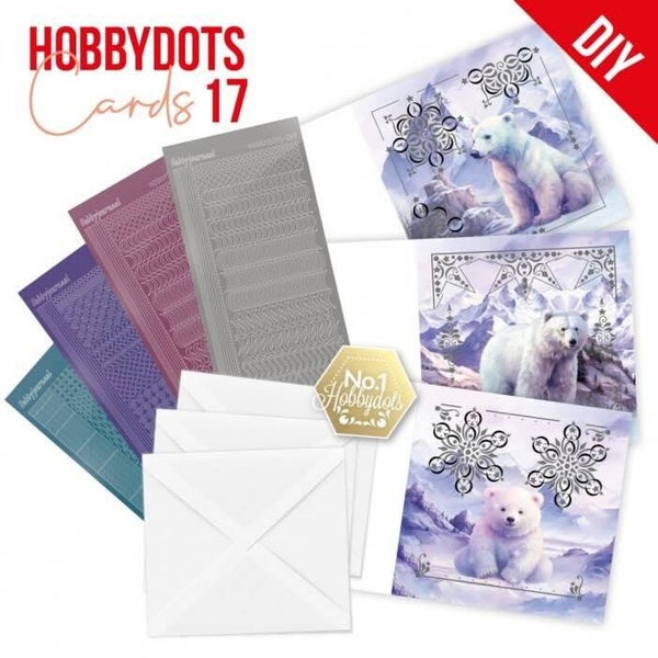 DODOPP017 Hobbydots Cards set nr.17 mystic winter
