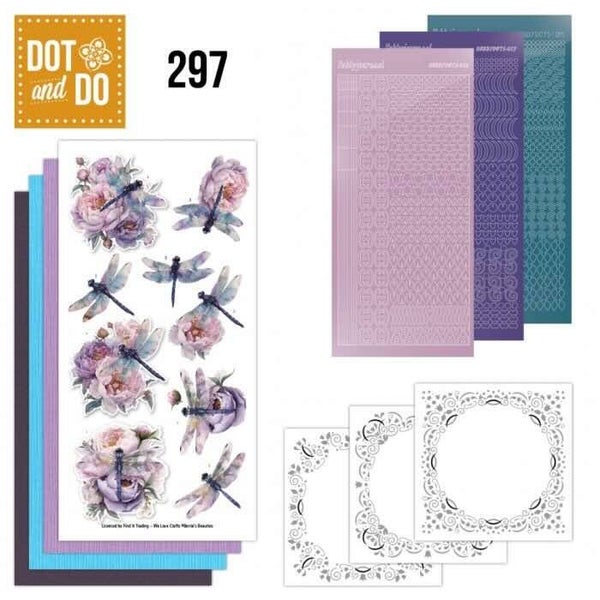 DODO297 dot & do set nr.297 dragonflies