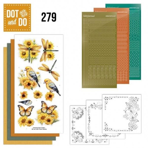 DODO279 dot & do set nr.279 blooming sun