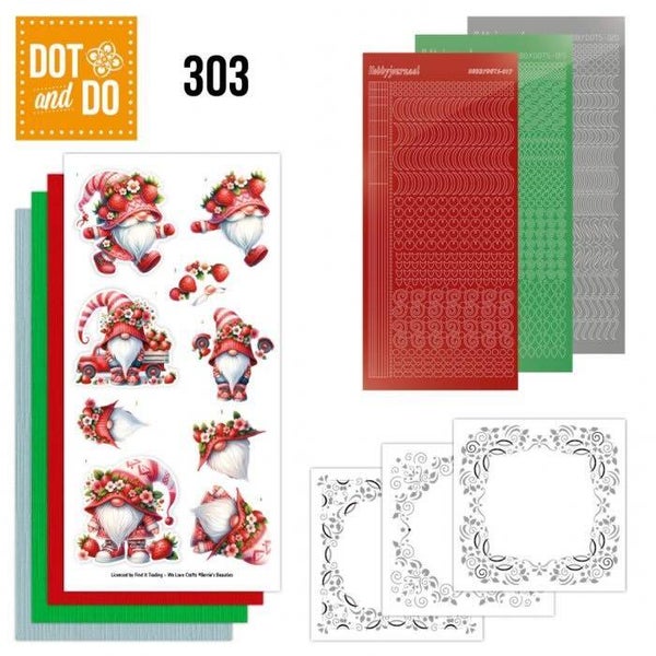 DODO303 dot & do set nr.303 happy gnomes