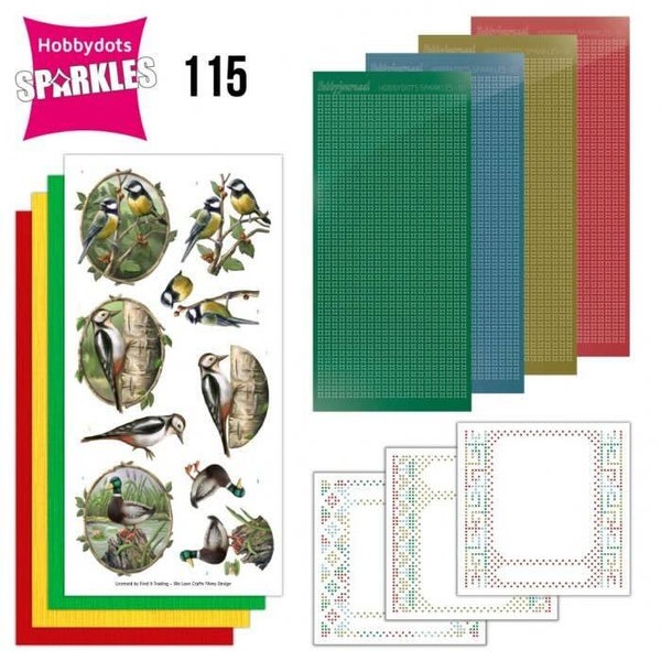 SPDO115 sparkles set nr.115 - forest animals