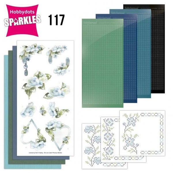 SPDO117 sparkles set nr.117 - blue dreams