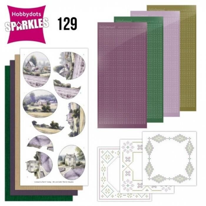 SPDO129 sparkles set nr.129 - lavender