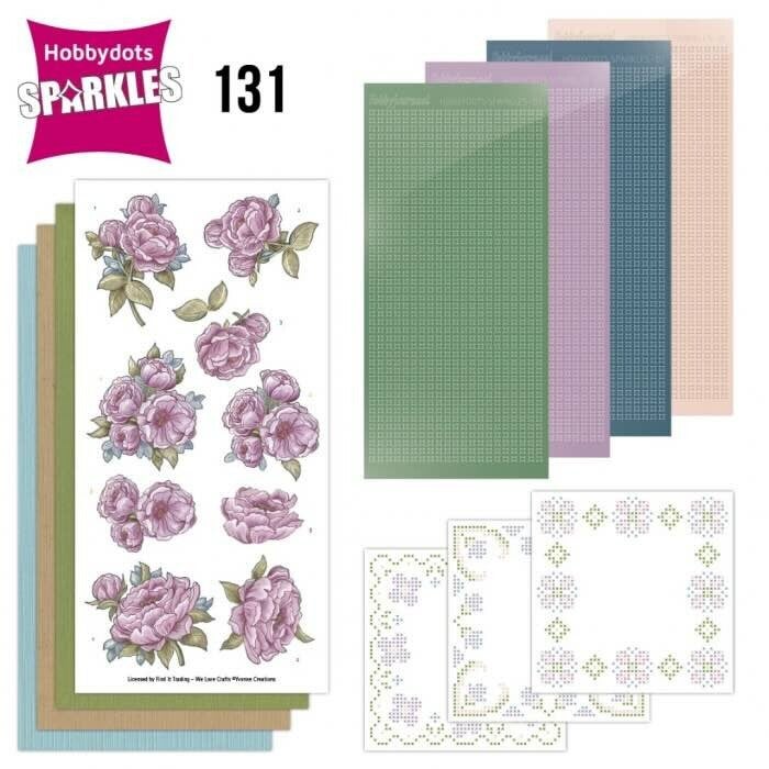SPDO131 sparkles set nr.131 - pink rose