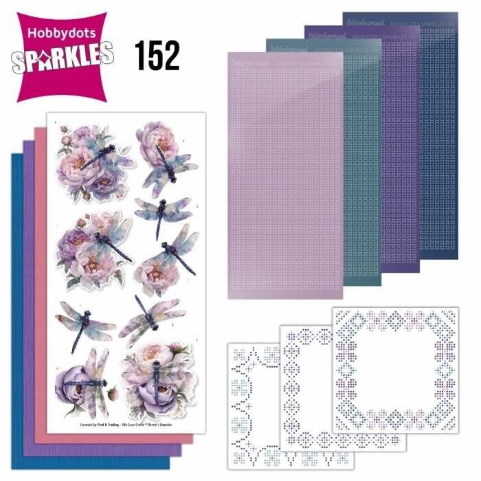 SPDO152 sparkles set nr.152 - dragonflies