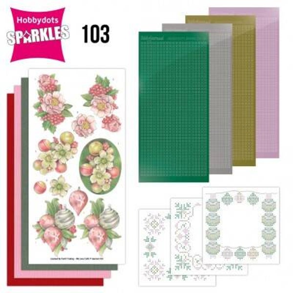 SPDO103 sparkles set nr.103 - lovely ornaments