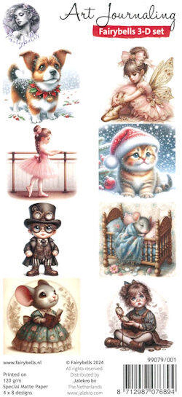 Fairybells 3D-set nr.1
