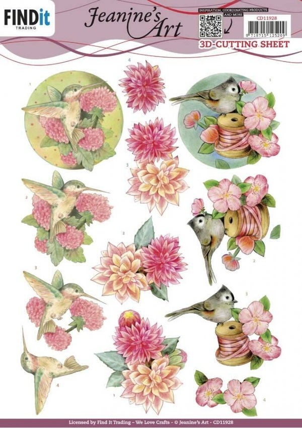 CD11928 pink ribbon spool