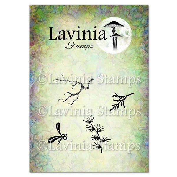 LAV1022 clear stamps - winter foliage