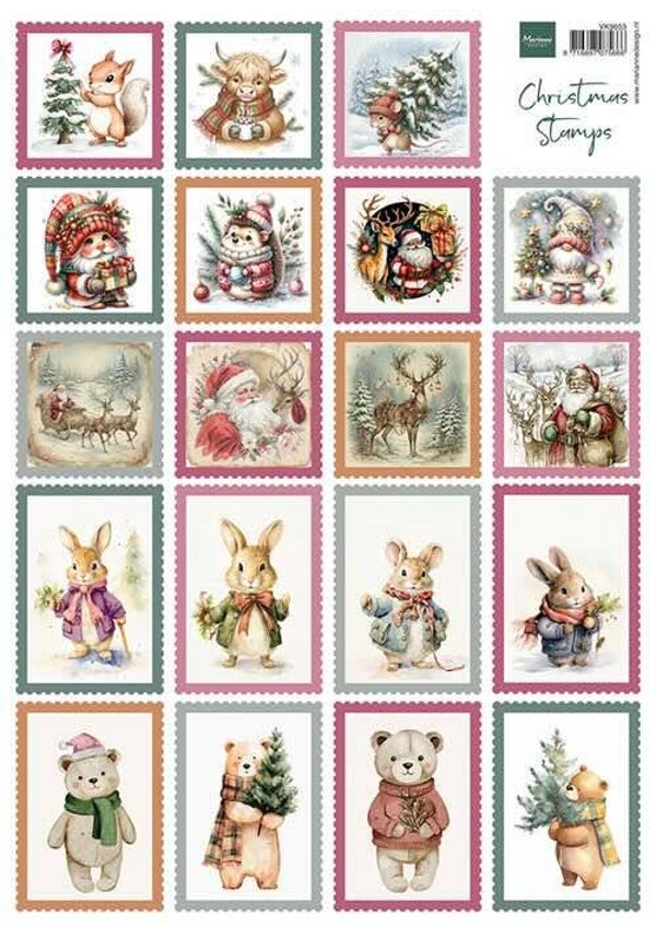 VK9653 stamps - christmas