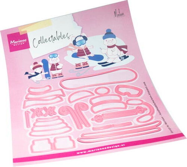 COL1558 winter sports accessories by Marleen