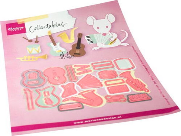 COL1595 music instruments by Marleen