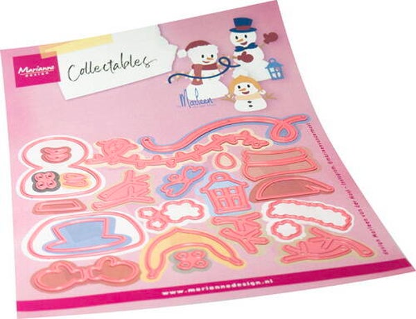 COL1596 happy snowmen by Marleen