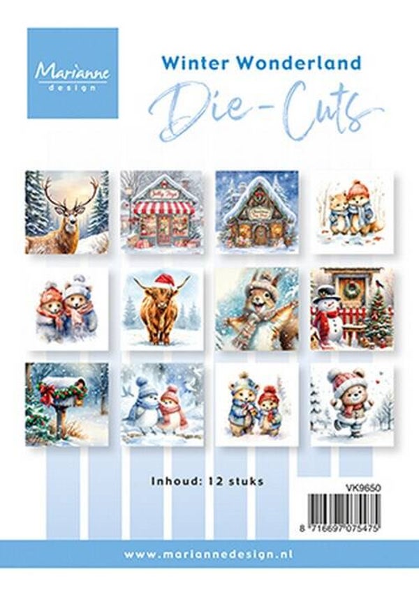 VK9650 die-cuts - winter wonderland