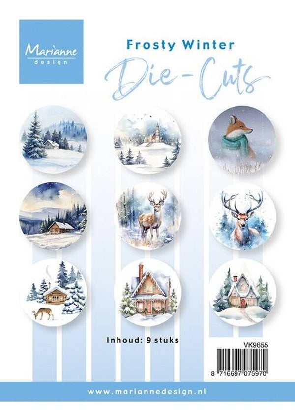 VK9655 die-cuts - frosty winter