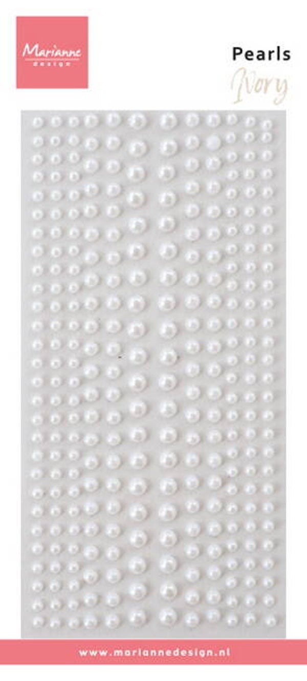 CA3202 pearls - ivory