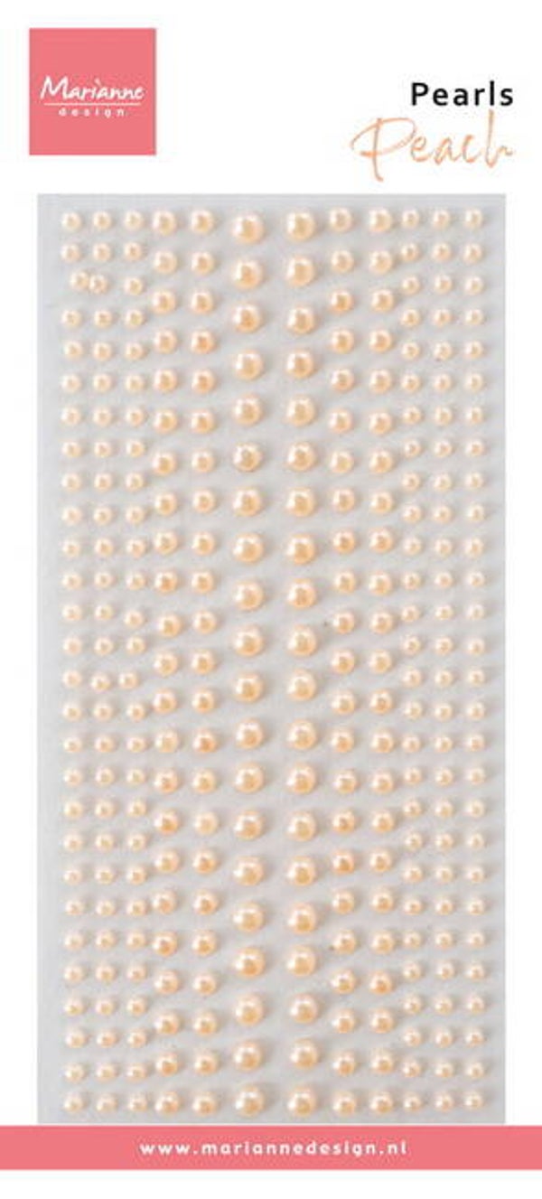 CA3204 pearls - peach
