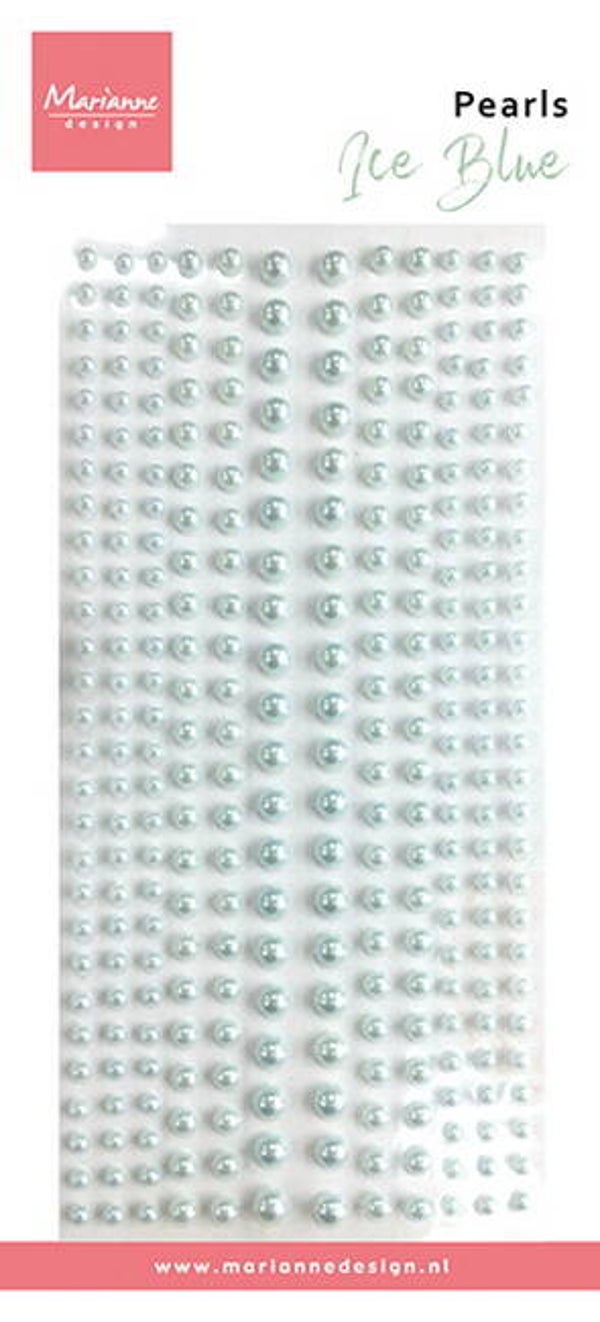 CA3210 parels - ice blue