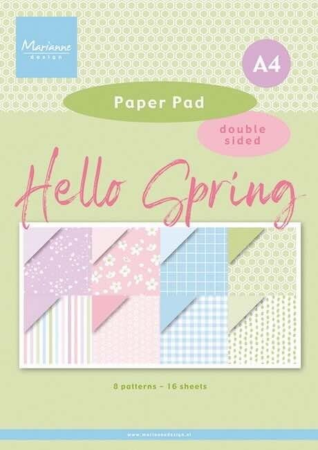 PK9199 paper pad A4 - hello spring