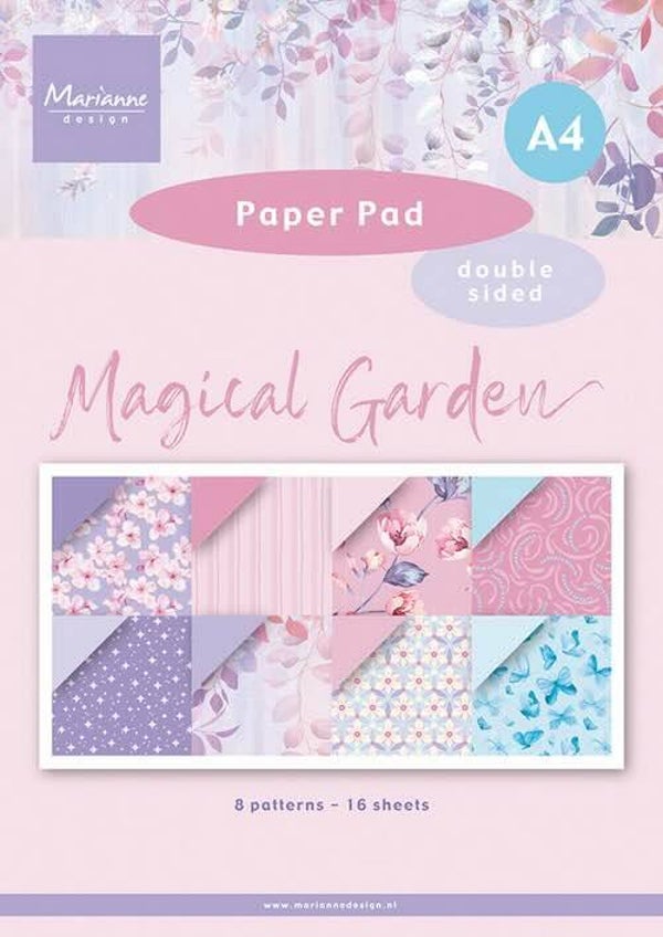 PK9221 paper pad A4 - magical garden