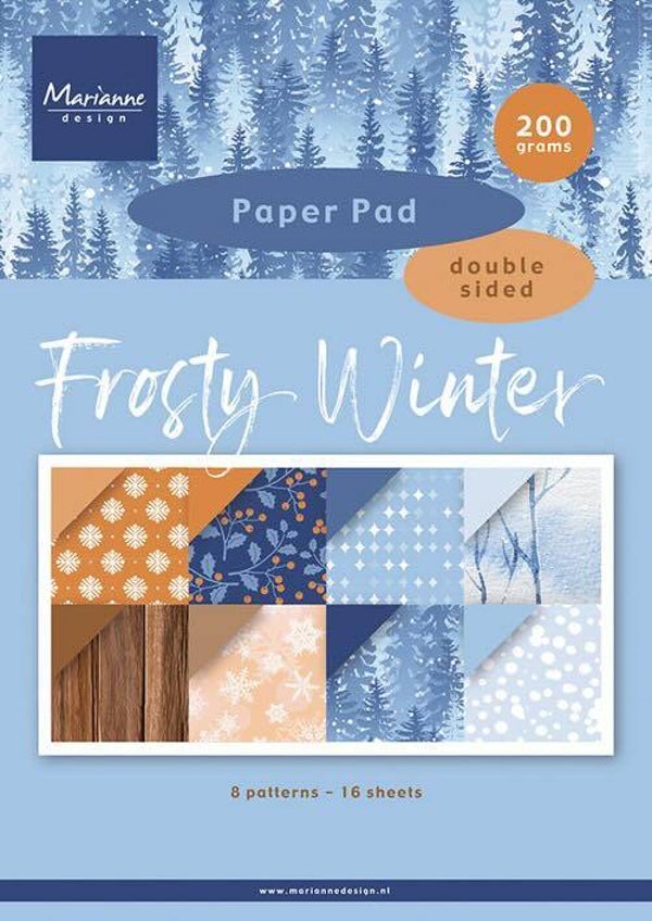 PK9226 paper pad A4 - frosty winter