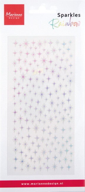 CA3231 sparkles - rainbow