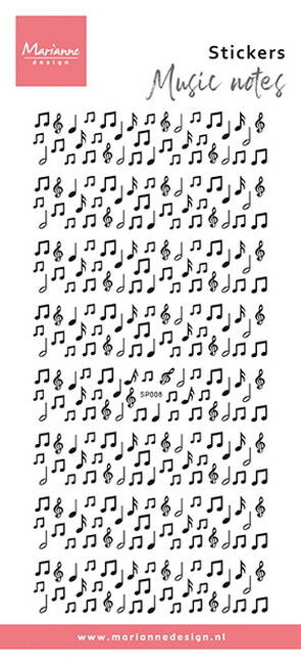 CA3235 stickers - music notes